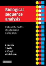 Biological Sequence Analysis: Probabilistic Models of Proteins and Nucleic Acids