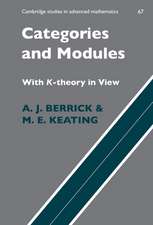 Categories and Modules with K-Theory in View