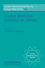 Explicit Birational Geometry of 3-folds