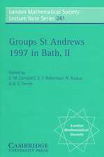 Groups St Andrews 1997 in Bath: Volume 2