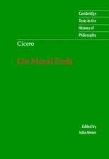 Cicero: On Moral Ends