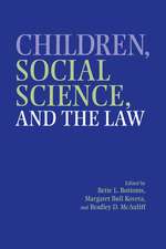 Children, Social Science, and the Law