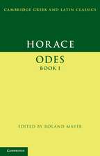 Horace: Odes Book I