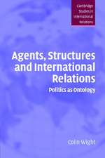 Agents Structures Intntl Relations