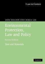 Environmental Protection, Law and Policy: Text and Materials