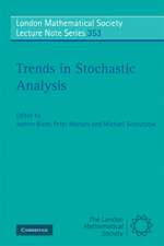 Trends in Stochastic Analysis