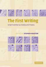 The First Writing