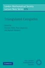 Triangulated Categories