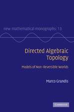 Directed Algebraic Topology: Models of Non-Reversible Worlds