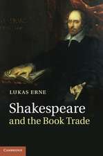 Shakespeare and the Book Trade