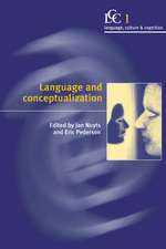 Language and Conceptualization