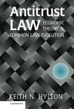 Antitrust Law: Economic Theory and Common Law Evolution