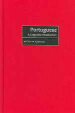 Portuguese: A Linguistic Introduction