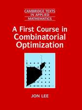 A First Course in Combinatorial Optimization