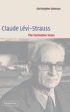 Claude Lévi-Strauss: The Formative Years