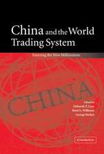 China and the World Trading System: Entering the New Millennium