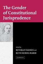 The Gender of Constitutional Jurisprudence