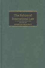 The Politics of International Law