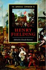 The Cambridge Companion to Henry Fielding