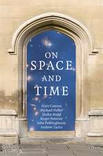 On Space and Time