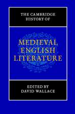 The Cambridge History of Medieval English Literature