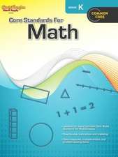 Core Standards for Math Grade K