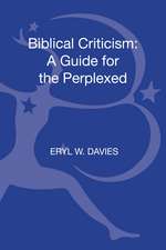 Biblical Criticism: A Guide for the Perplexed