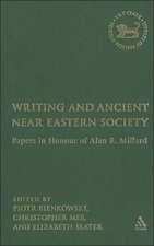 Writing and Ancient Near Eastern Society