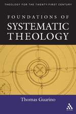 Foundations of Systematic Theology