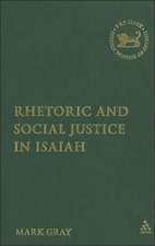 Rhetoric and Social Justice in Isaiah