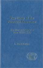 The Unity of the Farewell Discourse: The Literary Integrity of John 13:31-16:33