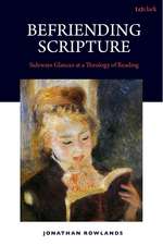 Befriending Scripture