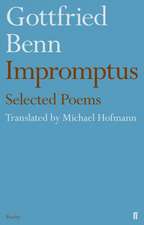 Hofmann, M: Gottfried Benn - Impromptus