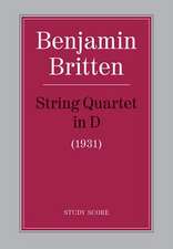 String Quartet in D