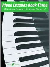 Piano Lessons Book Three