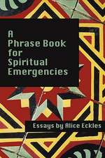 A Phrasebook for Spiritual Emergencies: Essays