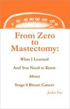 From Zero to Mastectomy: What I Learned and You Need to Know about Stage 0 Breast Cancer