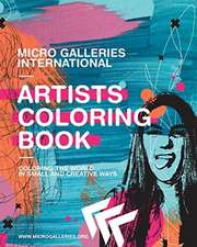 Micro Galleries International Artists Coloring Book