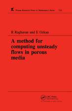 A Method for Computing Unsteady Flows in Porous Media