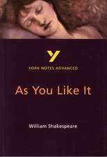 As You Like It (York Notes Advanced) English Literature Study Guide - for 2025, 2026 exams