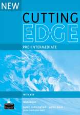 New Cutting Edge Pre-Intermediate Workbook with Key