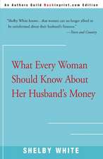 What Every Woman Should Know about Her Husband's Money