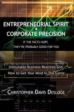 Entrepreneurial Spirit Corporate Precision