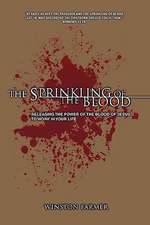 The Sprinkling of the Blood