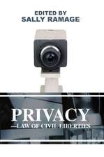 Privacy-Law of Civil Liberties