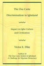 The Osu Caste Discrimination in Igboland