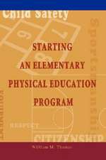Starting an Elementary Physical Education Program