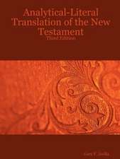 Analytical-Literal Translation of the New Testament-OE