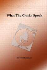 What the Cracks Speak