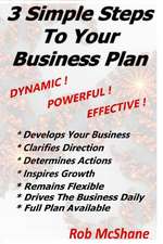 3 Simple Steps to Your Business Plan